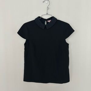 Ted Baker 'Osster' Embellished Cap Sleeve Top